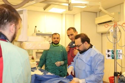 Hastanın Aort anevrizması başarıyla tedavi edildi