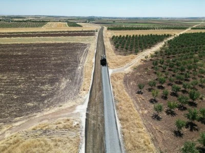 Hilvan&rsquo;da 5,5 Kilometrelik Yol Asfaltlandı