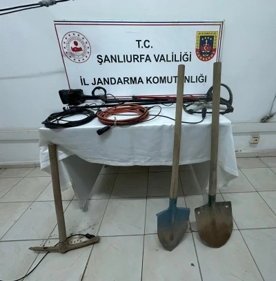 İzinsiz Kazı Operasyonu: 4 Şüpheli Suçüstü Yakalandı
