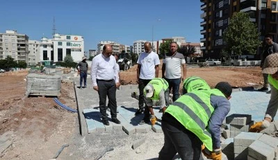 Karaköprü’de 7 dönümlük alana iki yeni park yapılıyor
