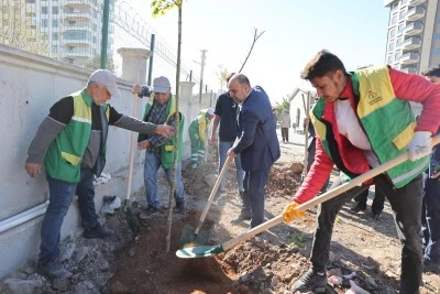 Karaköprü’de Ağaçlandırma Seferberliği Başladı