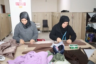 Karak&ouml;pr&uuml;&rsquo;de Dikiş ve Nakış Kurslarına Yoğun İlgi