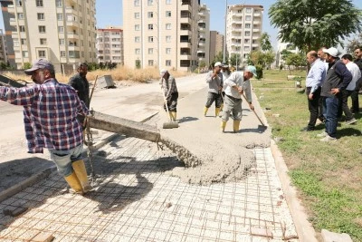 Karak&ouml;pr&uuml;'de Doğukent Mahallesi'ne Bisiklet Yolu ve Y&uuml;r&uuml;y&uuml;ş Parkuru