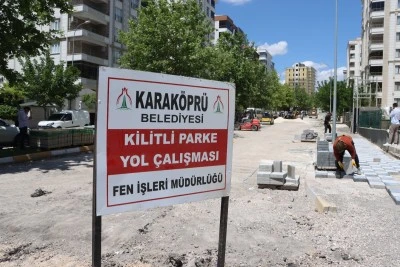 Karak&ouml;pr&uuml;&rsquo;de Prestij Sokak &Ccedil;alışmaları Devam Ediyor