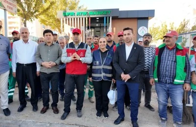 Karaköprü'de 'Sıfır Atık Market' dönemi başladı