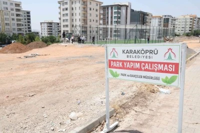 Karaköprü’ye Yeni Nefes: Alibaba Mahallesi’ne 5 Bin Metrekarelik Park Geliyor