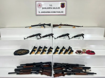 Samanlık ve kayalıklardan cephanelik çıktı