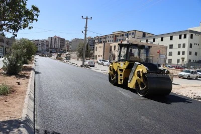Şanlıurfa Büyükşehir Belediyesi’nden Eyyübiye’de Asfalt Çalışması