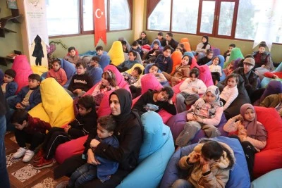 Şanlıurfa B&uuml;y&uuml;kşehir Belediyesi&rsquo;nden Yetim ve &Ouml;ks&uuml;z &Ccedil;ocuklara Sinema Etkinliği