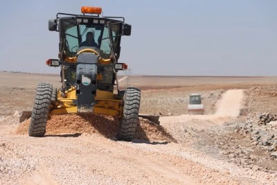 Şanlıurfa Büyükşehir’den Siverek’te yol yatırımı