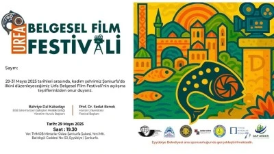 Şanlıurfa'da İlk Kez Urfa Belgesel Film Festivali Düzenleniyor: Kültürel Miras Beyaz Perdede