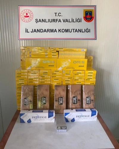Şanlıurfa’da Jandarmadan Kaçak Sigara Operasyonu: 3.725 Paket Ele Geçirildi
