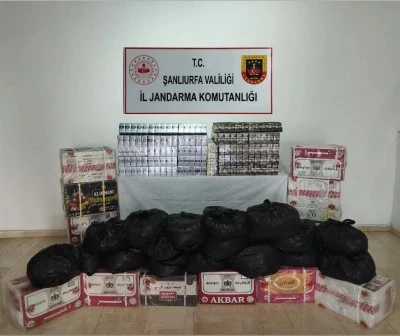 Şanlıurfa’da Kaçak Sigara ve Çay Operasyonu