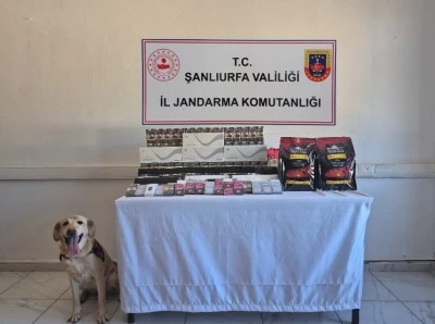 Şanlıurfa’da Kaçak Tütün ve Alkol Operasyonu