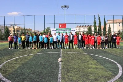 Şanlıurfa&rsquo;da Okullar Arası Futbol Turnuvası Başladı