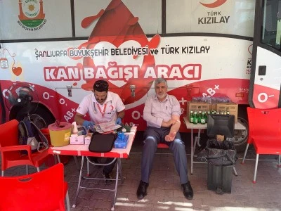 Şanlıurfa İl Müftülüğü’nden Kızılay’a Kan Bağışı Desteği