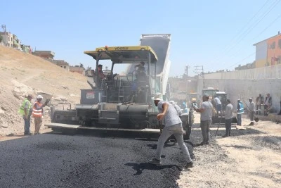 Şıhmaksut T&uuml;rbesi Yolunda Asfalt &Ccedil;alışması Tamamlandı