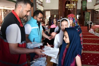 Siverek&rsquo;te &Ccedil;ocukların Daveti Karşılıksız Kalmadı