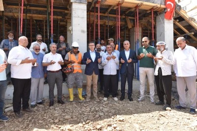 Siverek&rsquo;te Hacı İsmet Baturalp Camii&rsquo;nin Temeli Atıldı