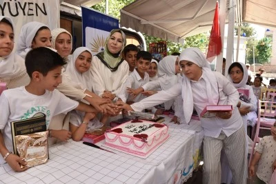 Siverek&rsquo;te Kur&rsquo;an-ı Kerim&rsquo;i Okumaya Ge&ccedil;en 28 &Ouml;ğrenci İ&ccedil;in Kutlama