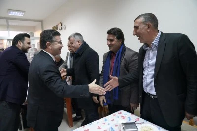 Siverek&rsquo;te Muhtarlarla İftar Buluşması