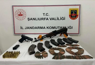 Siverek&rsquo;te Ruhsatsız Silah Operasyonu!