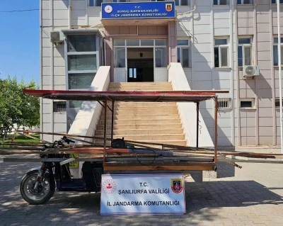 Suru&ccedil;'ta Demir Profil Hırsızlığı Aydınlatıldı: 4 Ş&uuml;pheli Yakalandı