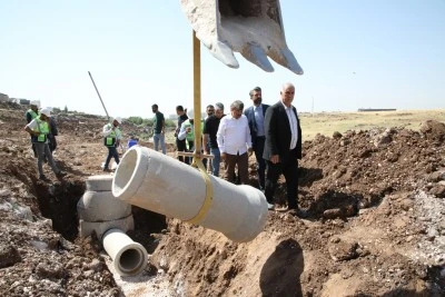 ŞUSKİ'den Viranşehir'e 18 Bin 250 Metrelik Altyapı Yatırımı