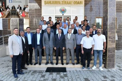 Vali Hasan Şıldak'tan Ziraat ve Mimarlar Odası'na Ziyaret: Şanlıurfa'nın Geleceği İçin Ortak Akıl Vurgusu
