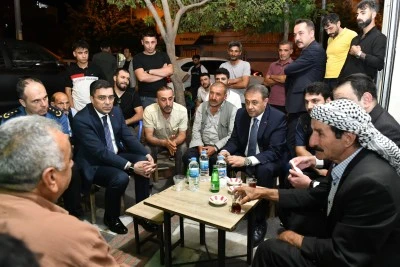Vali Şıldak’tan Siverek’te Gece Denetimi