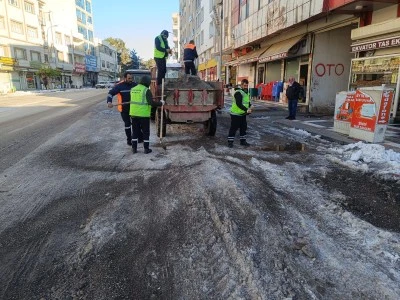 Viranşehir Belediyesi Olumsuz Hava Koşullarına Karşı Teyakkuzda