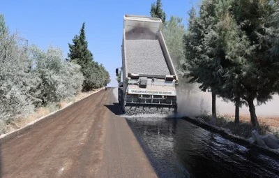 Viranşehir'de 9 Kilometrelik Grup Yolu Yenilendi