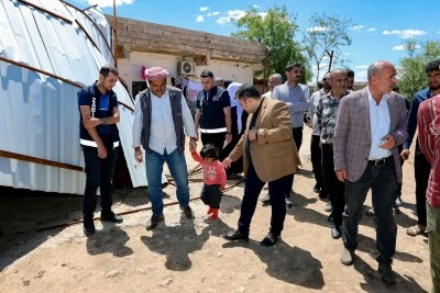 Viranşehir&rsquo;de Afet Sonrası Sahada Yoğun Mesai