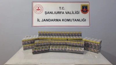 Viranşehir’de kaçak sigara operasyonu