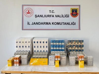 Viranşehir’de kaçak sigara operasyonu