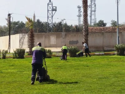 Viranşehir&rsquo;de Park ve Yeşil Alanlar Bahara Hazırlanıyor