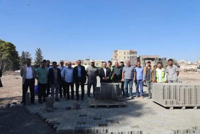 Viranşehir’de Yeni Yol ve Parke Çalışmaları Sona Yaklaştı