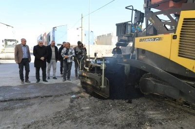 Viranşehir&rsquo;de Yol &Ccedil;alışmaları S&uuml;r&uuml;yor