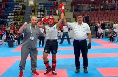 Viranşehirli sporcu T&uuml;rkiye Kick Boks Şampiyonu oldu