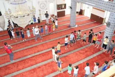 Yaz Kur'an Kursu Öğrencilerine Sürpriz Etkinlik